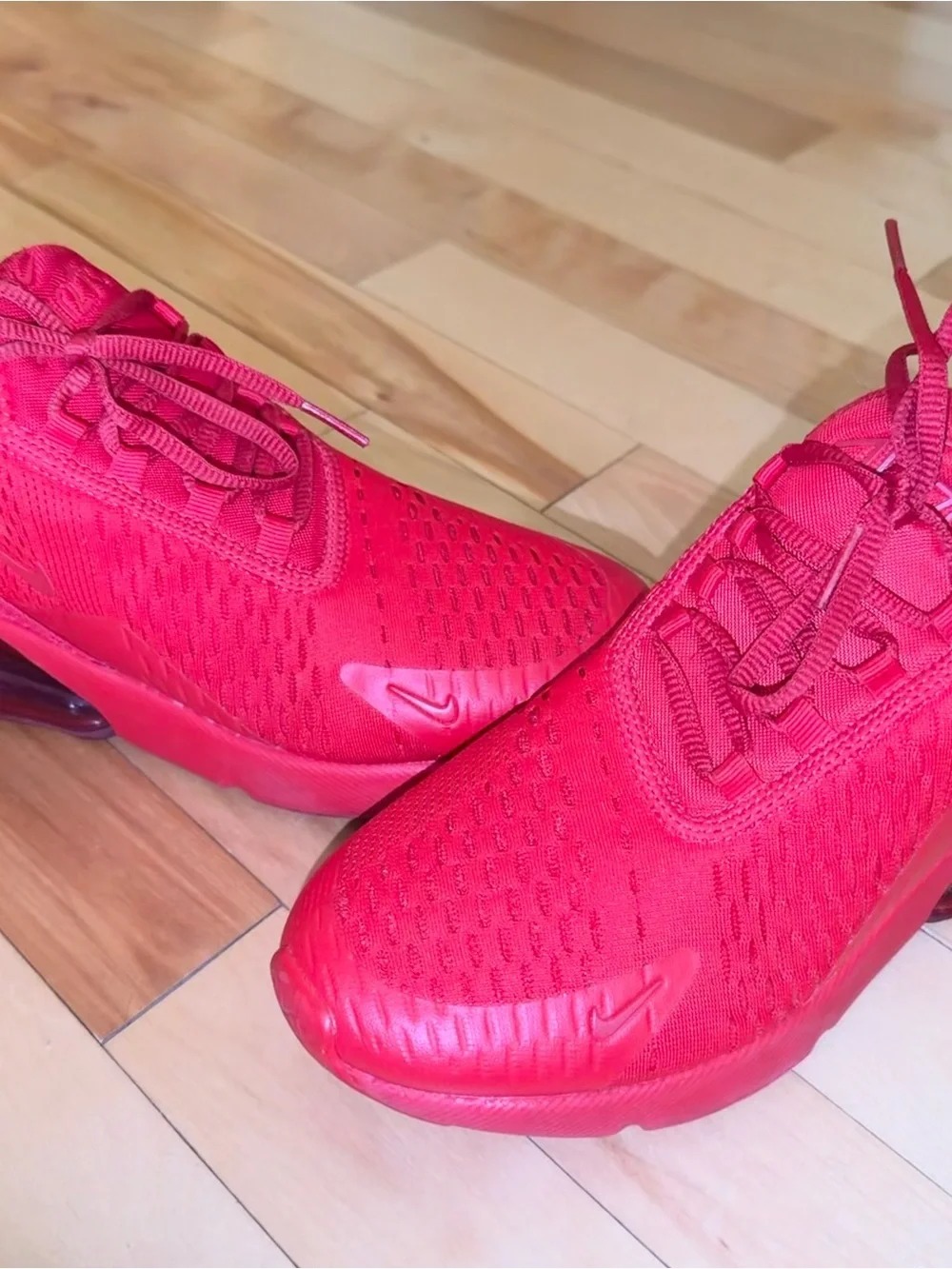 Nike Women's Red Athletic Sneakers